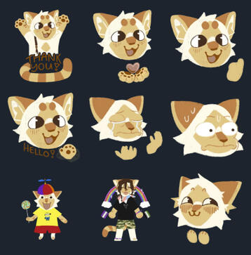 Simple TG Stickers